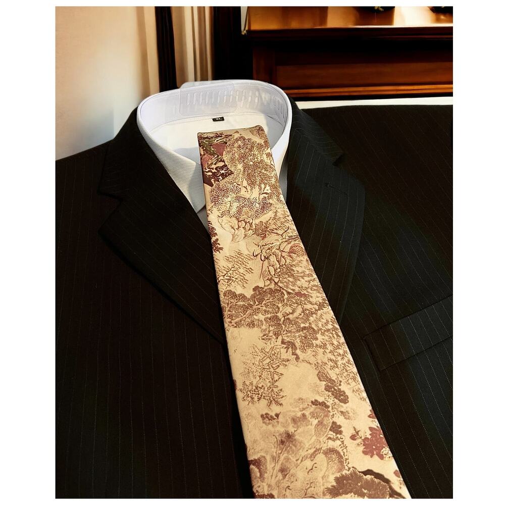 Wembley {Rare} Vtg Cabaret Colors by Wembley Wide Tie 56"x4"